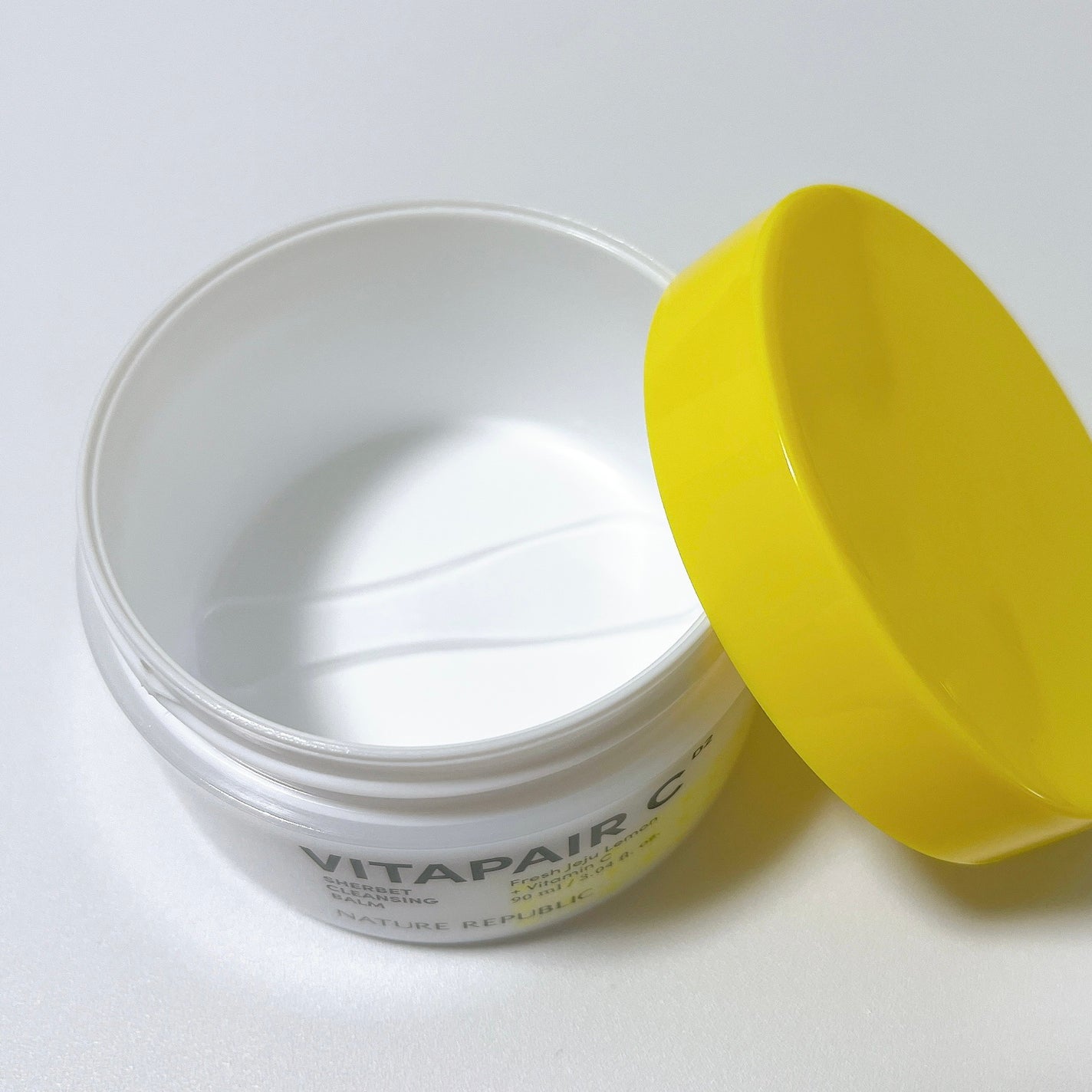 ビタペアc シャーベット クレンジングバーム/ネイチャーリパブリック/クレンジングバームを使ったクチコミ(2枚目)