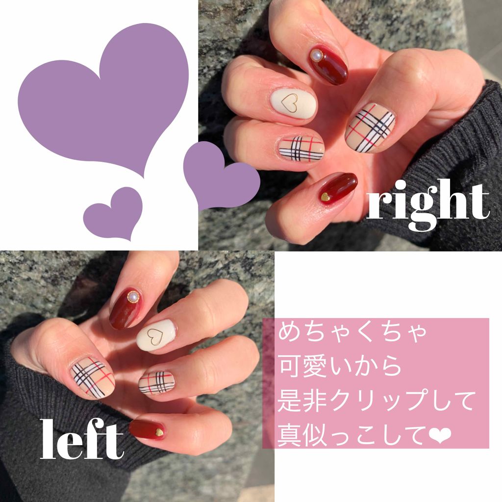 𝑀𝐴𝑁𝐴🪿💭♡ on LIPS 「♡バレンタイン先取りネイル♡皆さん今年も宜しくお願いします🐭❤..」(2枚目)