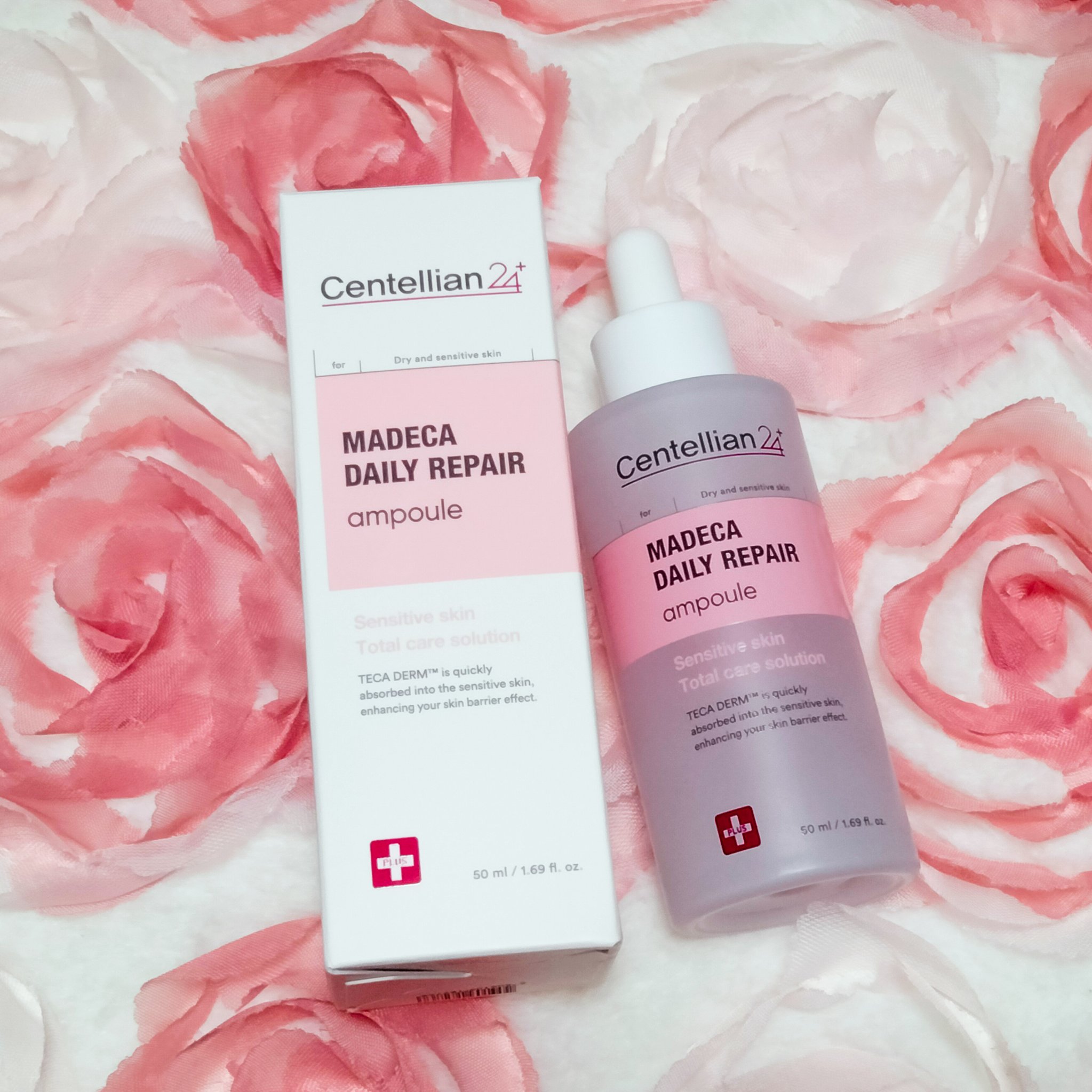 マデカデイリーリペアアンプル/センテリアン24/美容液を使ったクチコミ（3枚目）