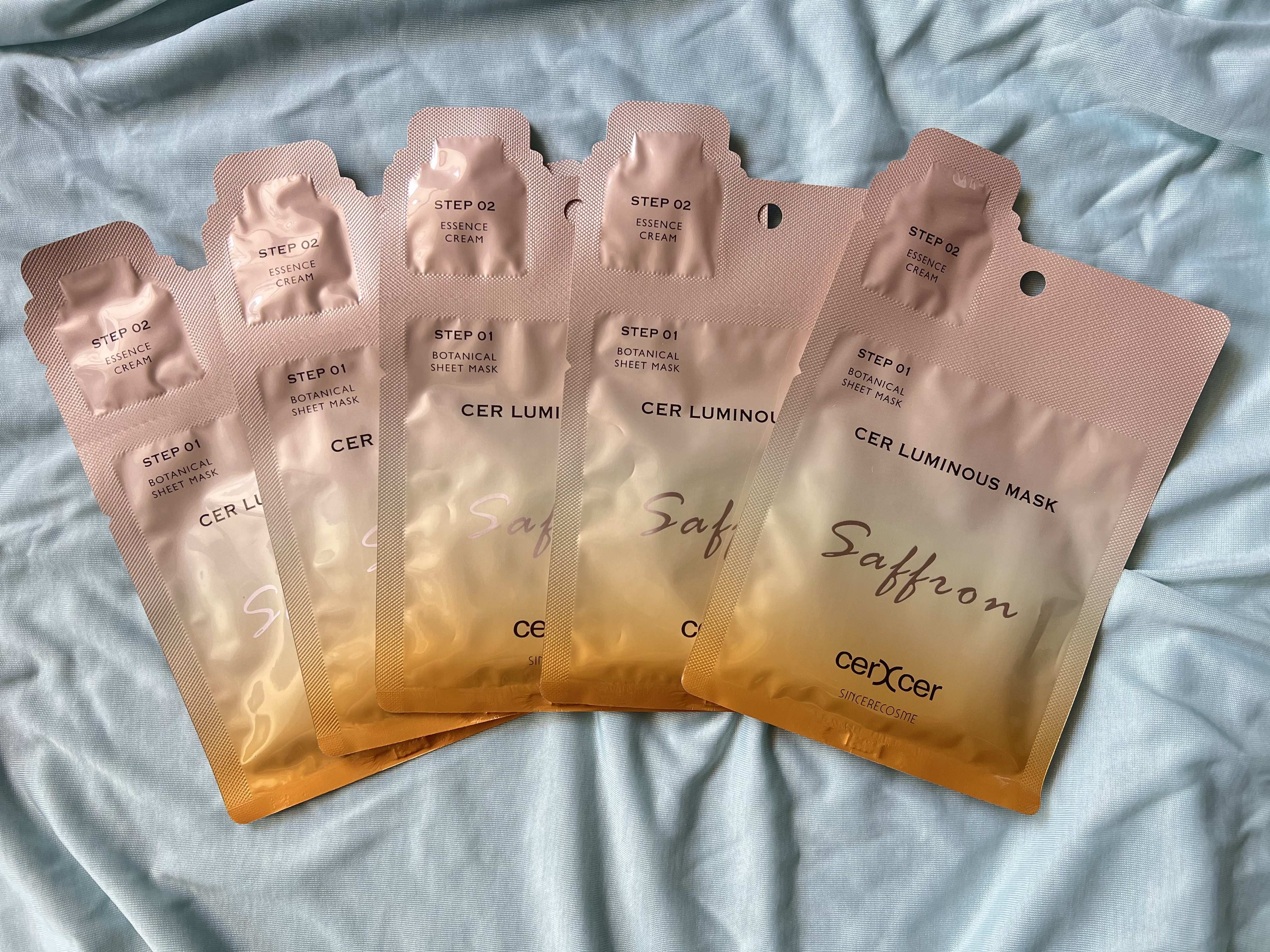 ルミナスマスク   (ケアクリーム付き) /cerXcer/シートマスク・パックを使ったクチコミ（2枚目）