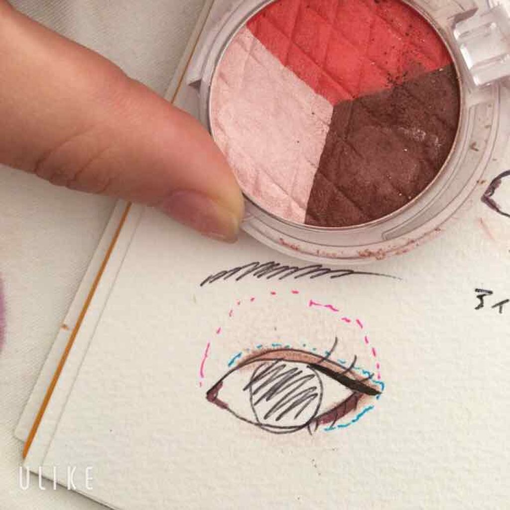 アイニュアンス/キャンメイク/アイシャドウパレットを使ったクチコミ(3枚目)