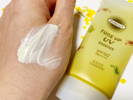 サンカットR トーンアップUV エッセンス/サンカット®/日焼け止めローションを使ったクチコミ(5枚目)