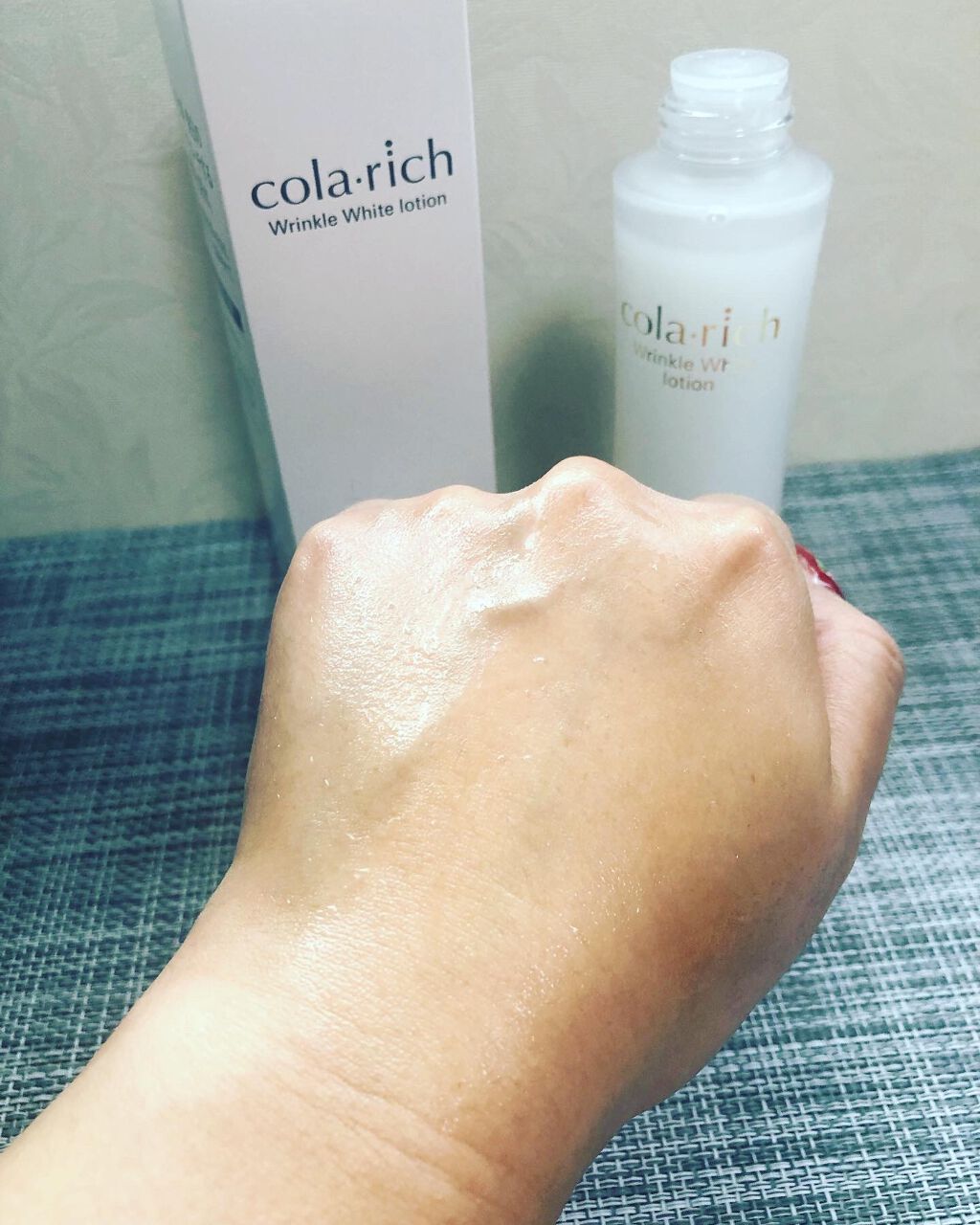 リンクルホワイトローション/コラリッチ/化粧水を使ったクチコミ(4枚目)