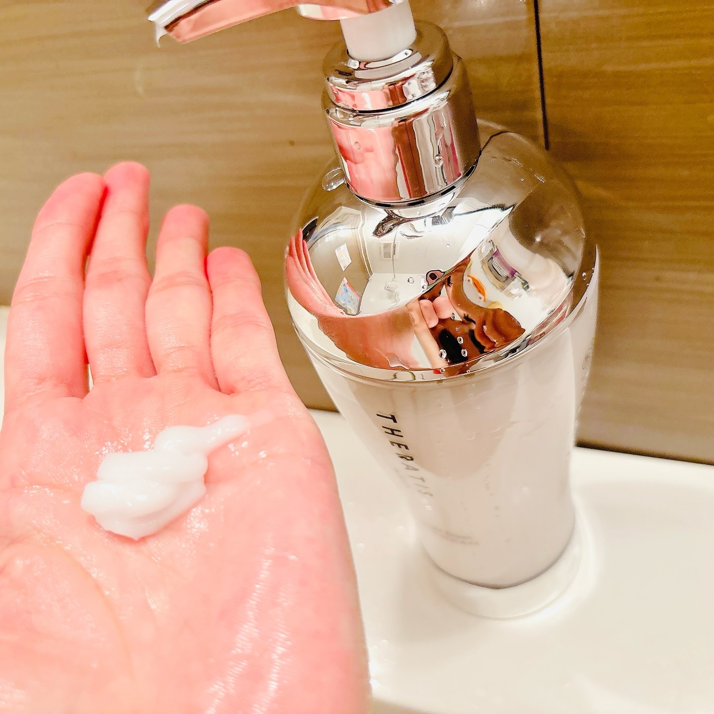 ナイトリペア シャンプー/ヘアトリートメント/THERATIS/シャンプー・コンディショナーを使ったクチコミ（3枚目）