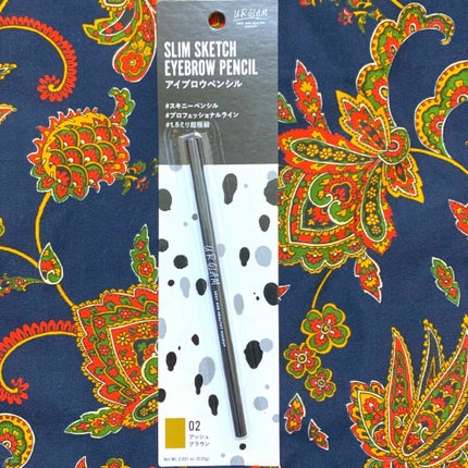 スリムスケッチアイブロウペンシル/U R GLAM/アイブロウペンシルを使ったクチコミ(1枚目)