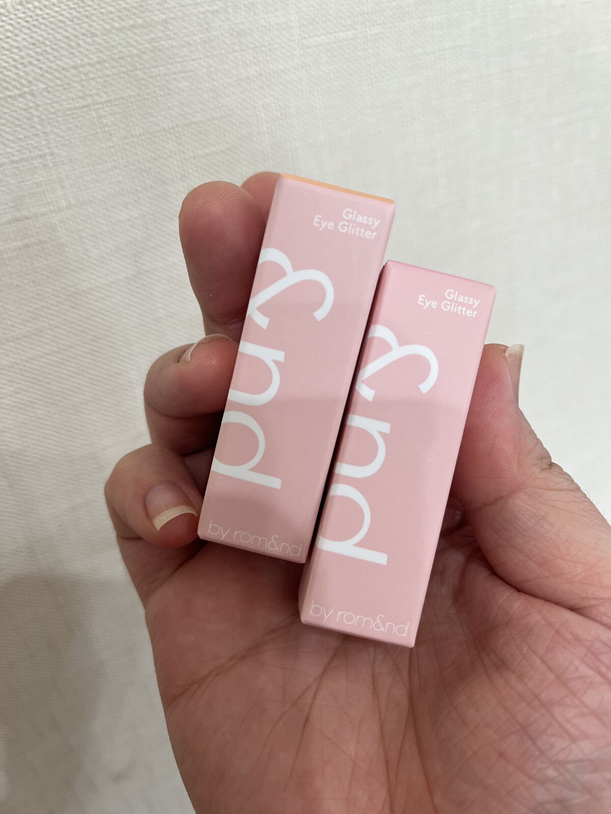 アンドバイロムアンド　グラッシーアイグリッター/&nd by rom&nd/グリッターを使ったクチコミ（2枚目）