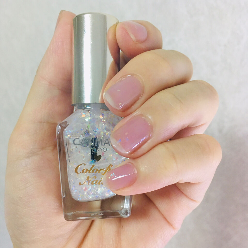 グロッシーネイルカラー A 02 ミルキーライラック/デュカート/マニキュアを使ったクチコミ（2枚目）