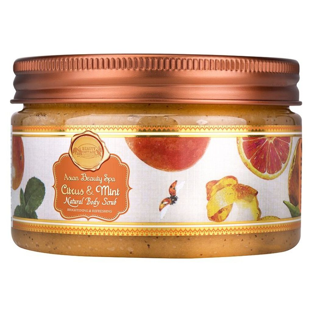 アジアンビューティー スパ シトラス&ミント ナチュラル ボディスクラブ Beauty Cottage
