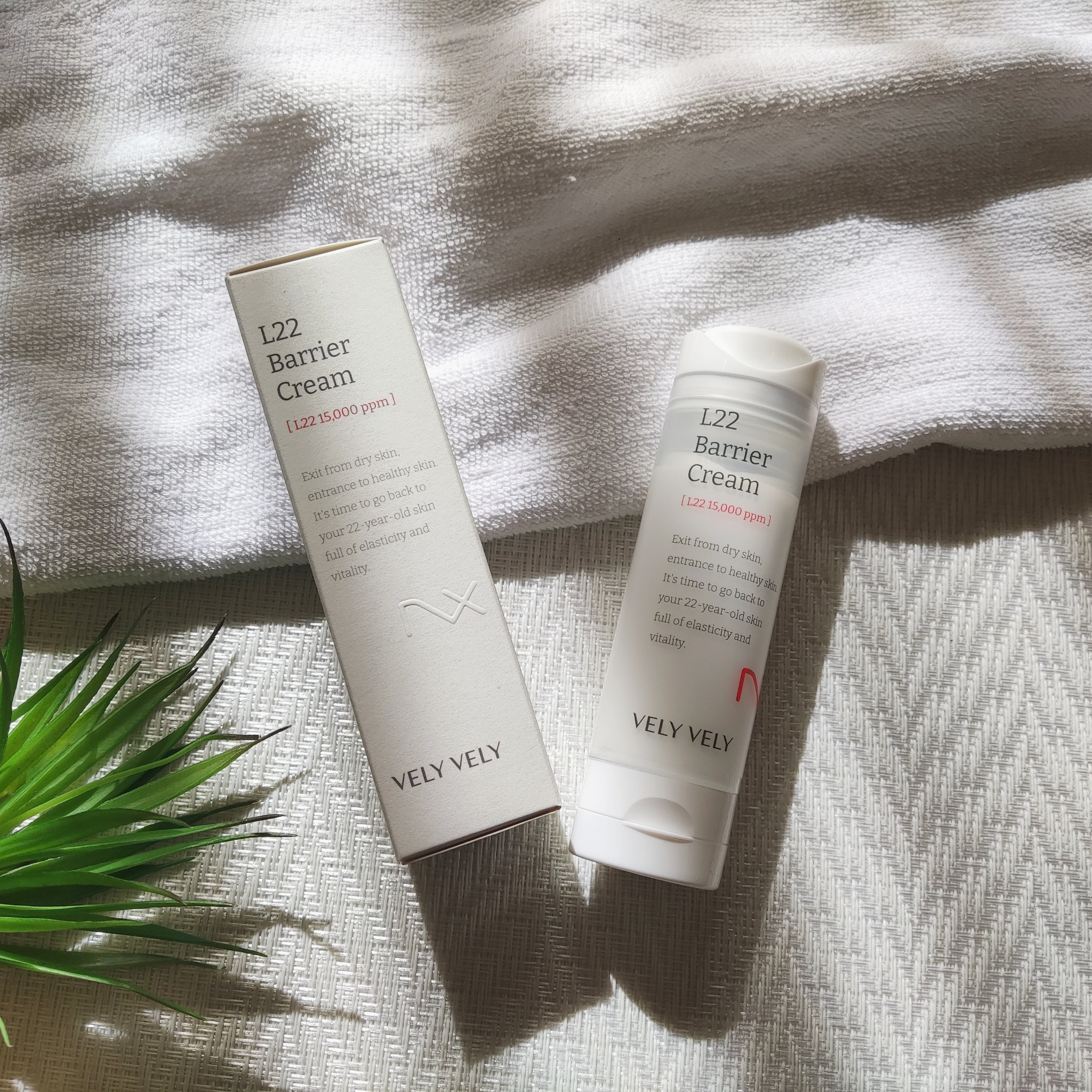 L22バリアクリーム/VELY VELY/フェイスクリームを使ったクチコミ（1枚目）