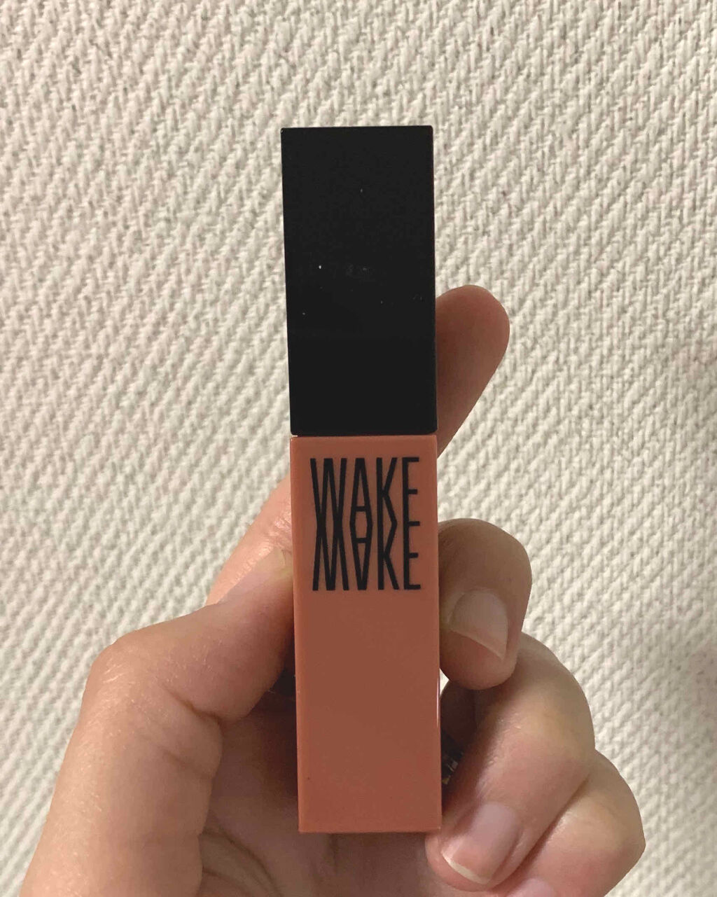 wakemake wakemake 水分トックティントのクチコミ「WAKEMAKE水分トックティントの09番Rosy Waterです🥀
最近ローズとつくコスメを.....」（1枚目）