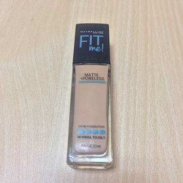 フィットミーリキッドファンデーション/MAYBELLINE NEW YORK/リキッドファンデーションを使ったクチコミ（1枚目）