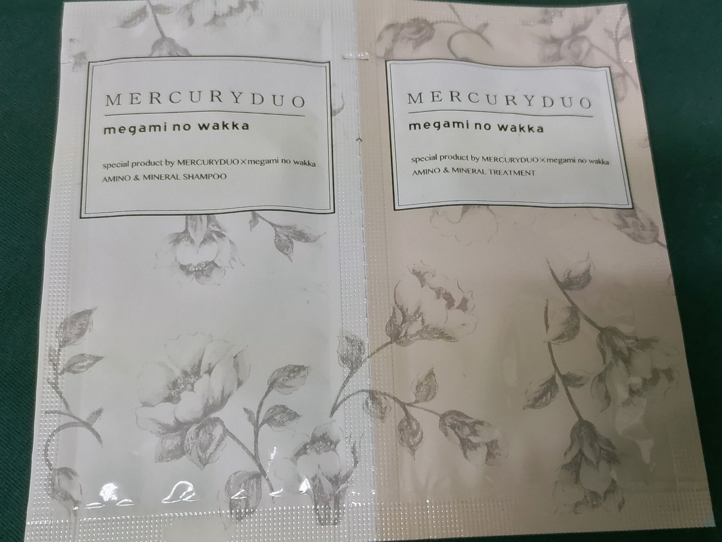 MERCURYDUOシャンプー・トリートメント【モイストタイプ】/R&/市販シャンプーを使ったクチコミ(1枚目)