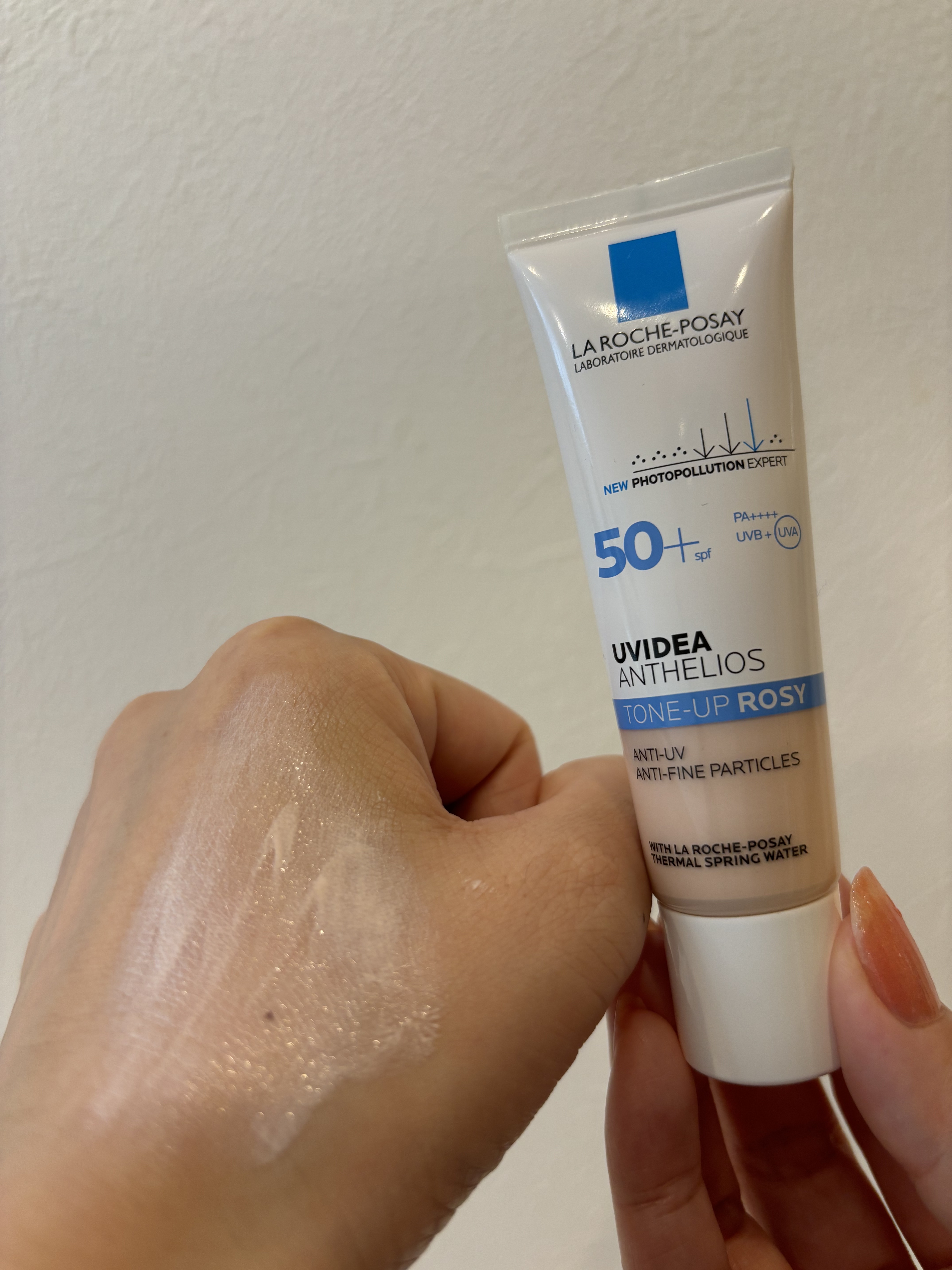 UVイデア XL プロテクショントーンアップ ローズ/ラ ロッシュ ポゼ/日焼け止めクリームを使ったクチコミ（3枚目）
