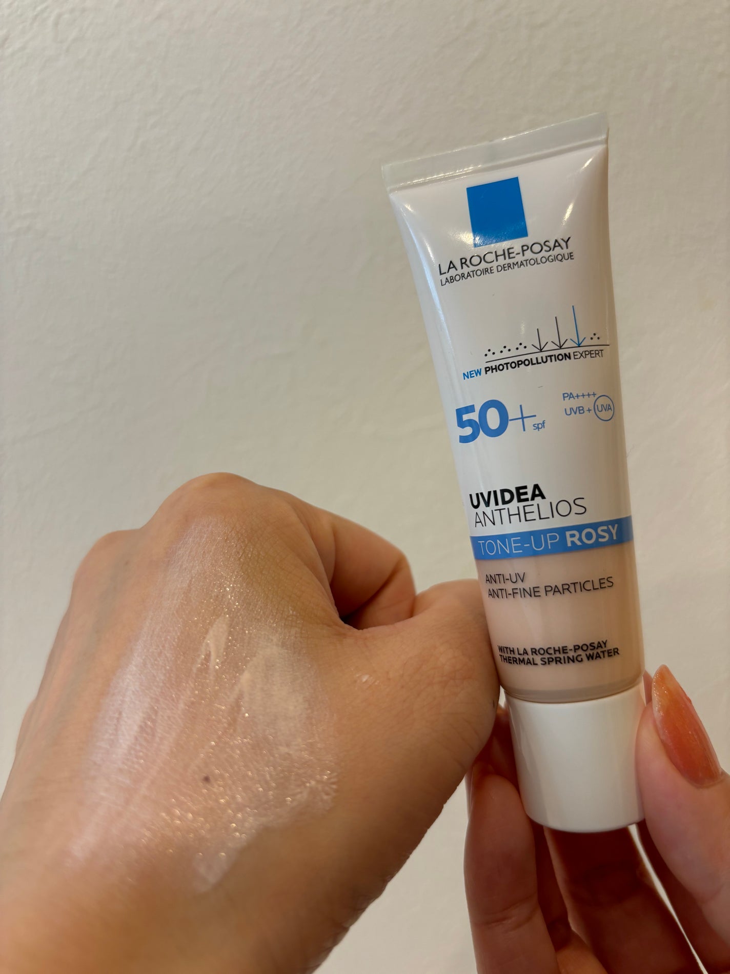 UVイデア XL プロテクショントーンアップ ローズ/ラ ロッシュ ポゼ/日焼け止めクリームを使ったクチコミ(3枚目)
