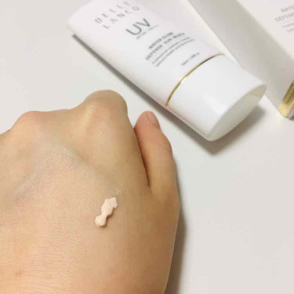 Water Glow Defense Sun Block/BELLE LANCO/化粧下地を使ったクチコミ（2枚目）