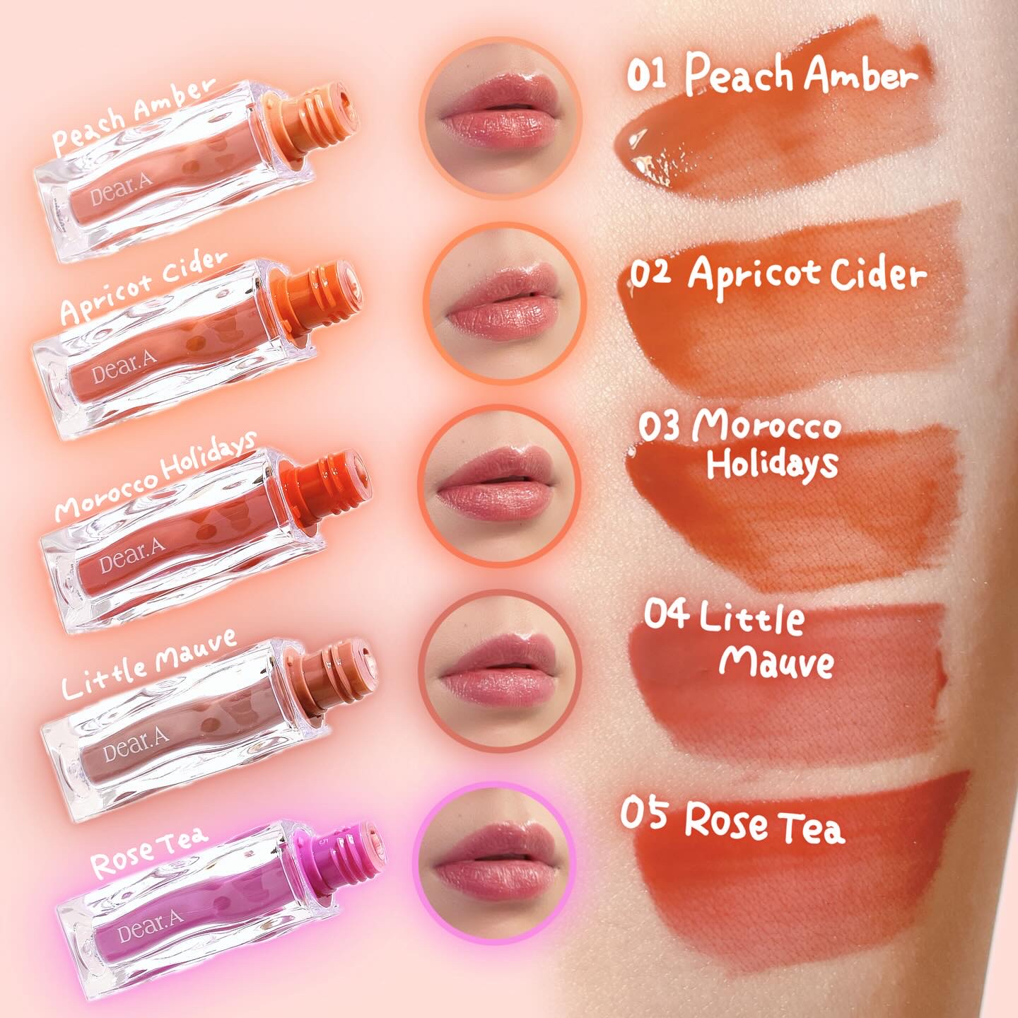 ハイドロデュイティント/Dear.A/リップティントを使ったクチコミ（3枚目）