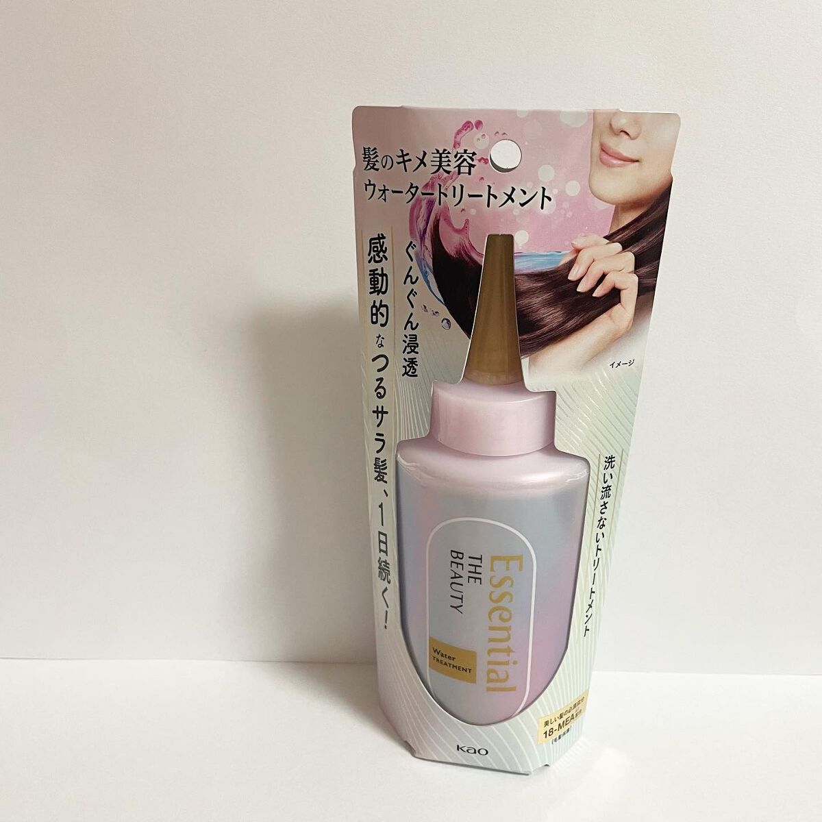 エッセンシャル プレミアム ウォータートリートメント EXスムース/エッセンシャル/アウトバストリートメントを使ったクチコミ(2枚目)