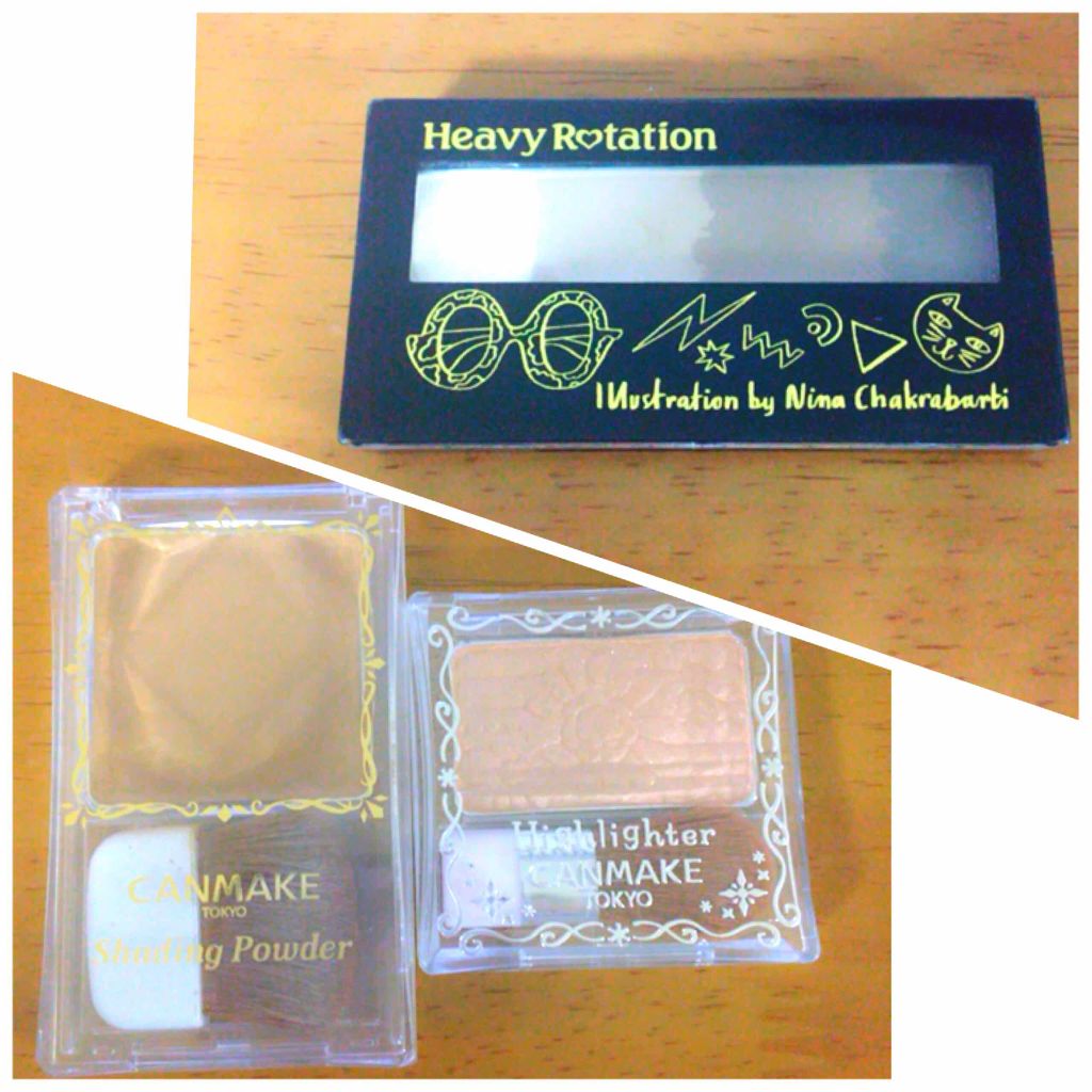 パウダーアイブロウ＆3Dノーズ/ヘビーローテーション/パウダーアイブロウを使ったクチコミ（1枚目）