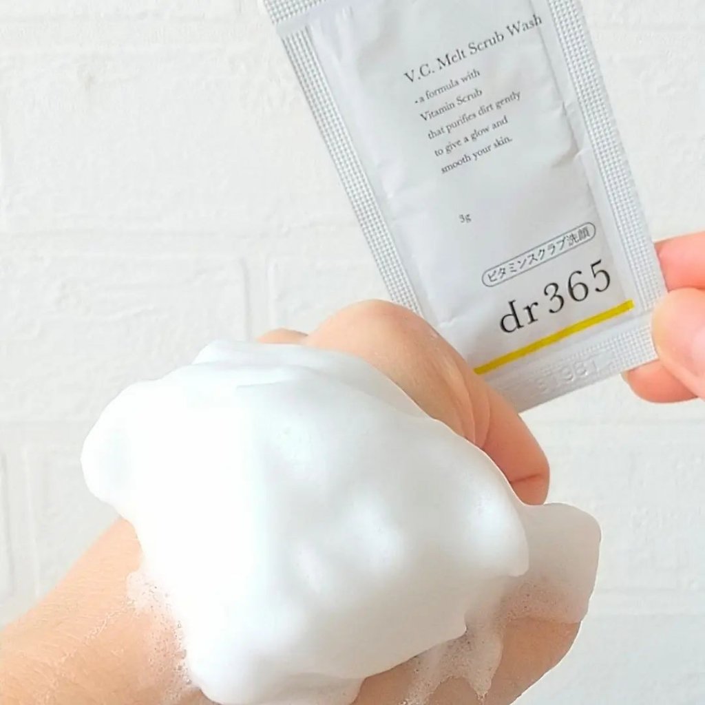 試してみた】dr365 V.C. メルトスクラブウォッシュの効果・肌質