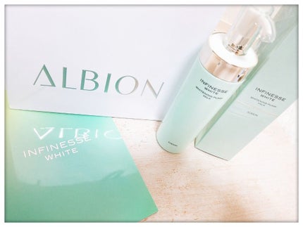 アンフィネスホワイト ホワイトニング パンプ ミルク/ALBION/乳液を使ったクチコミ(1枚目)