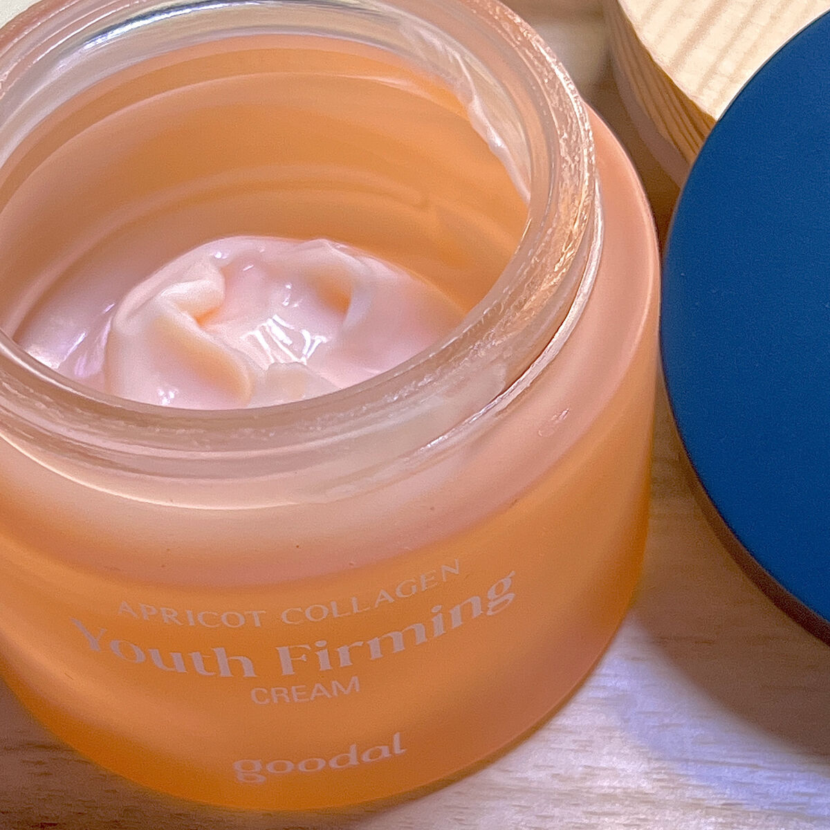 goodal グーダルアプリコットコラーゲン弾力クリームのクチコミ「クリームがなくなりそうだったので、オリヤンセールの時にgoodalのグーダルアプリコットコラー.....」（2枚目）