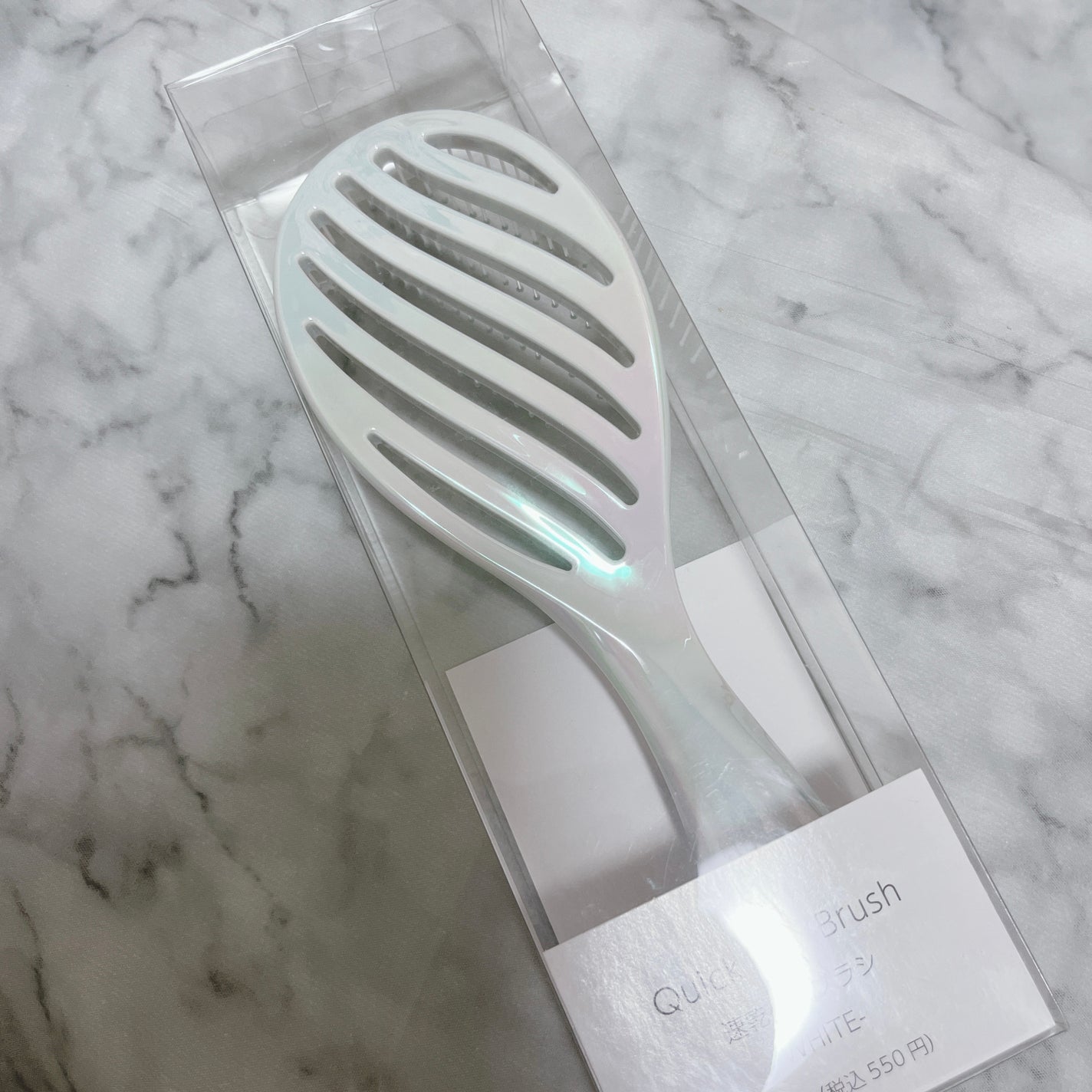 速乾ヘアブラシ/THREEPPY/ヘアブラシを使ったクチコミ(1枚目)