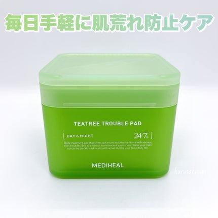 ティーツリー トラブルパッド/MEDIHEAL/トナーパッドを使ったクチコミ(9枚目)