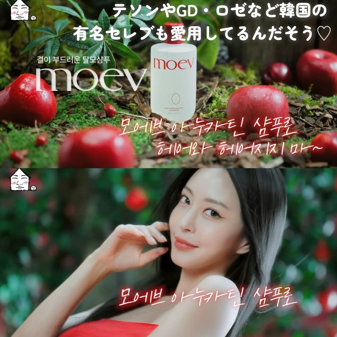 モエブ アヌカチン シャンプー/トリートメント/moev/市販シャンプーを使ったクチコミ(4枚目)