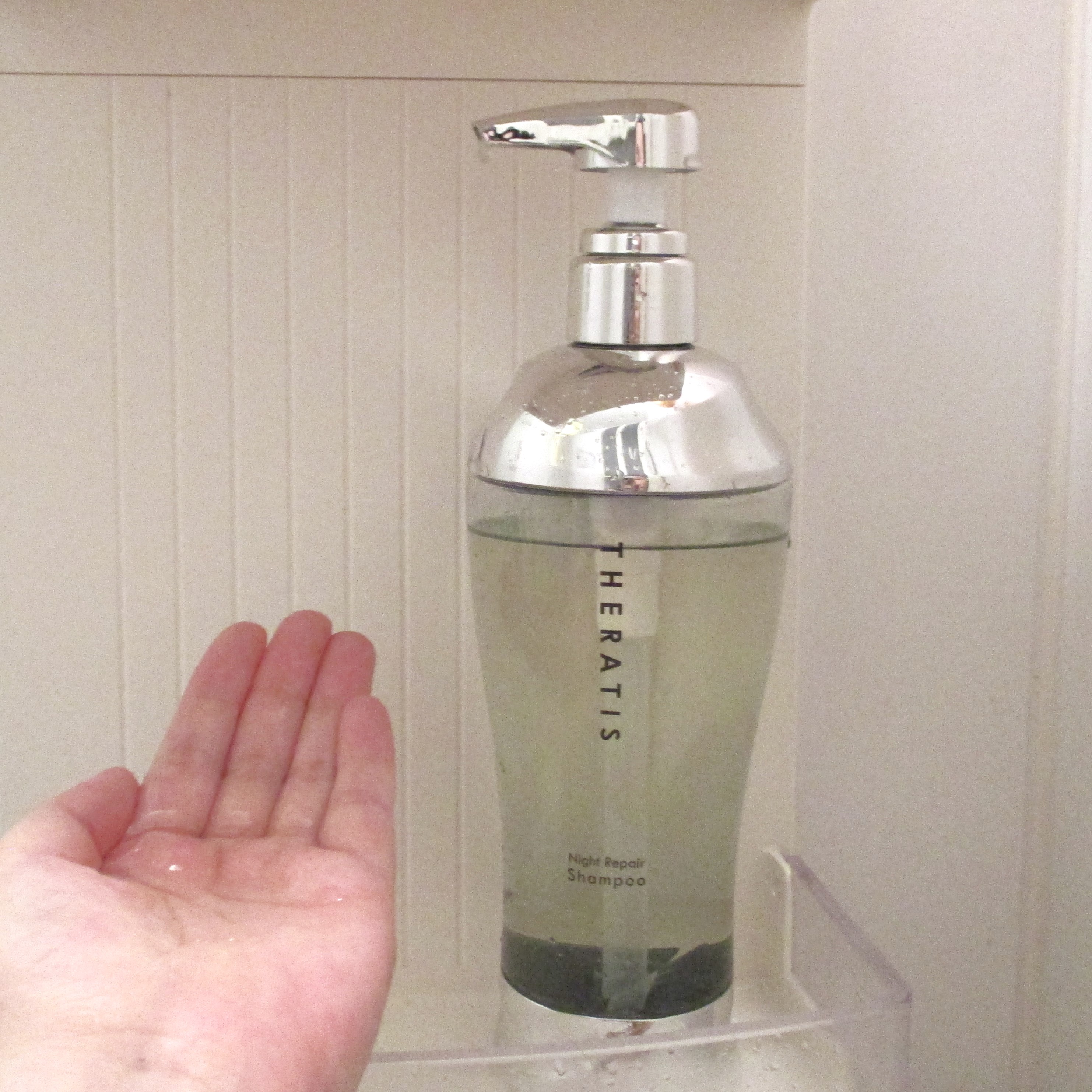 ナイトリペア シャンプー/ヘアトリートメント/THERATIS/シャンプー・コンディショナーを使ったクチコミ（3枚目）