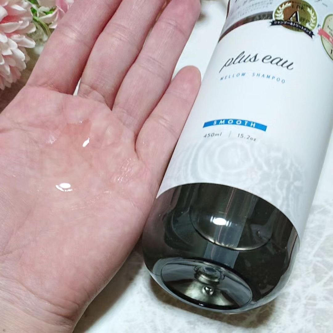 メロウシャンプー/メロウトリートメント/plus eau/市販シャンプーを使ったクチコミ(3枚目)