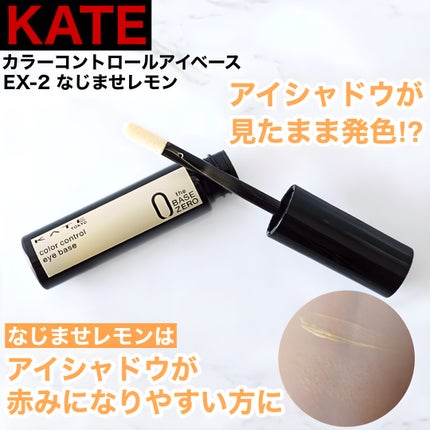 ケイト カラーコントロールアイベース/KATE/アイシャドウベースを使ったクチコミ(1枚目)