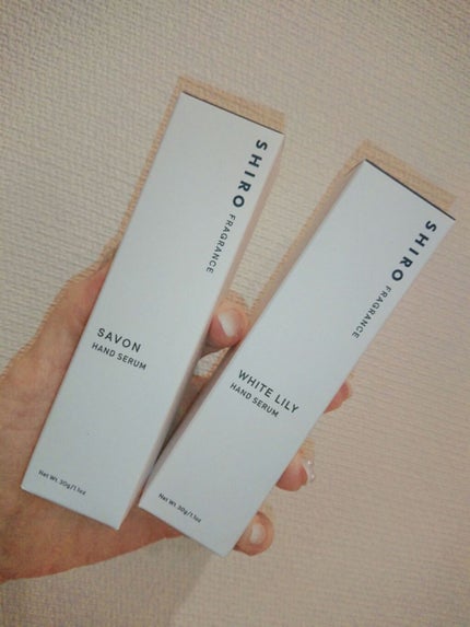 ホワイトリリー ハンド美容液/SHIRO/ハンドクリームを使ったクチコミ(1枚目)