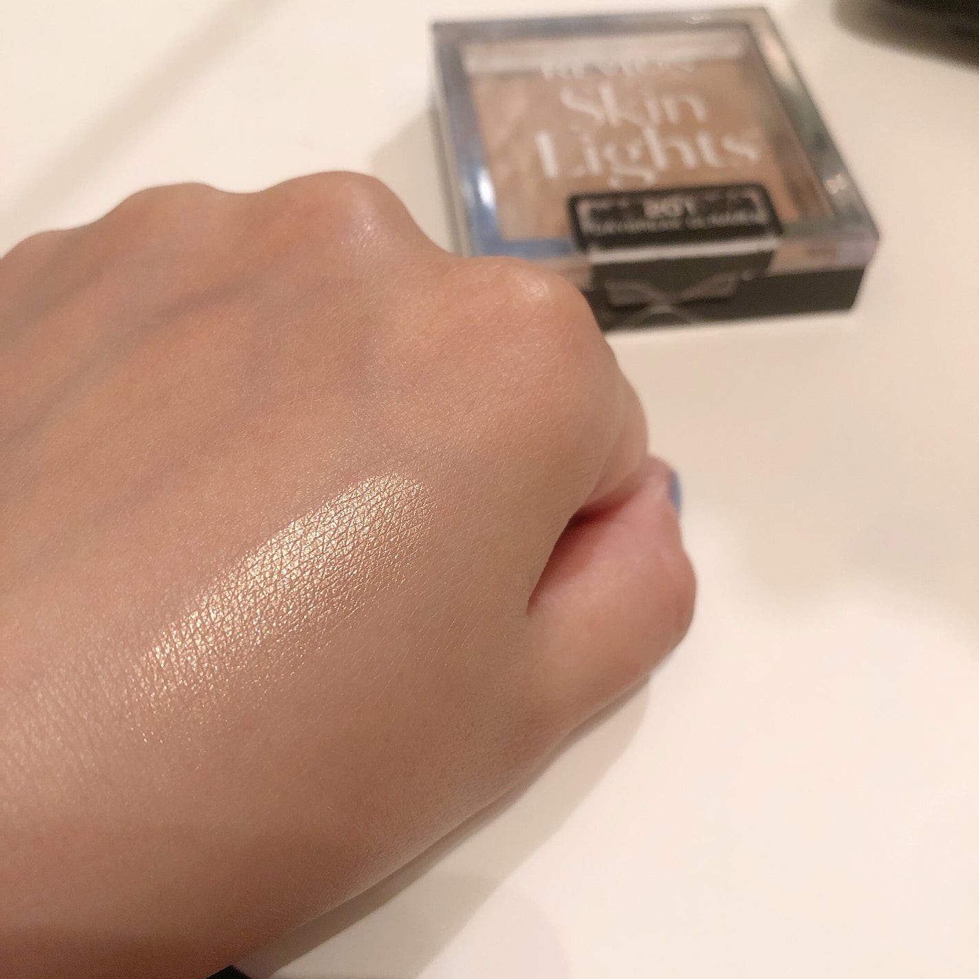 スキンライト プリズマティック ハイライター/REVLON/プレストパウダーを使ったクチコミ(3枚目)