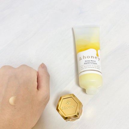 アンドハニー ディープモイスト ハンドクリーム/&honey/ハンドクリームを使ったクチコミ(2枚目)