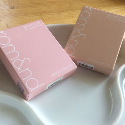 ヴェールライター/rom&nd/パウダーハイライトを使ったクチコミ(3枚目)