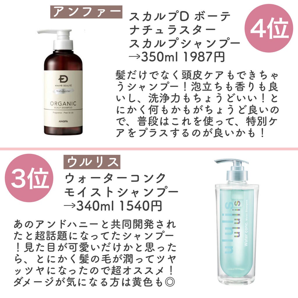 スカルプD ボーテ ナチュラスター スカルプシャンプー/トリートメントパック/アンファー(スカルプD)/シャンプー・コンディショナーを使ったクチコミ(5枚目)