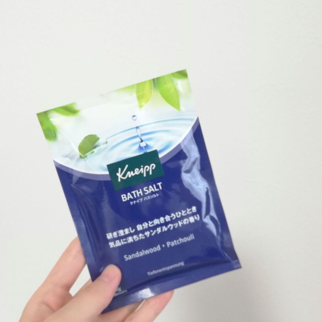 クナイプ バスソルト サンダルウッドの香り/クナイプ/無機塩系入浴剤を使ったクチコミ(1枚目)