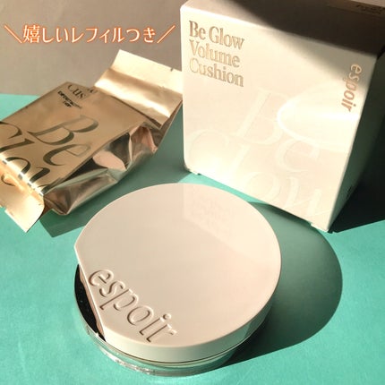 エスポア ビーグロー ボリュームクッション/espoir/クッションファンデーションを使ったクチコミ(4枚目)