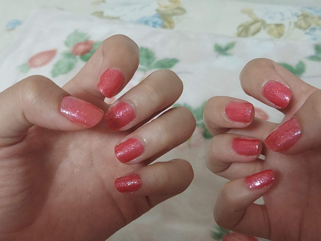 ネイルラッカー ダズリングビジュー 307 ball room/JILL STUART/マニキュアを使ったクチコミ（3枚目）