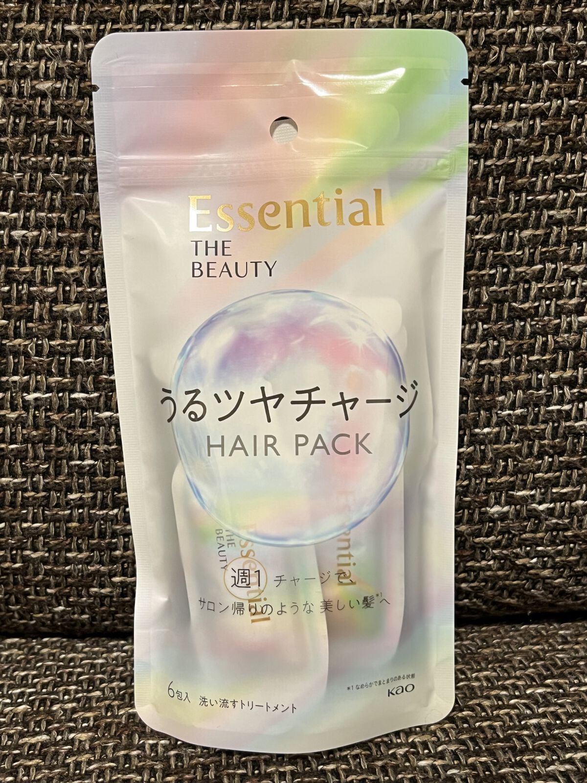 ザビューティ うるツヤチャージヘアパック/エッセンシャル/ヘアマスク・ヘアパックを使ったクチコミ（1枚目）