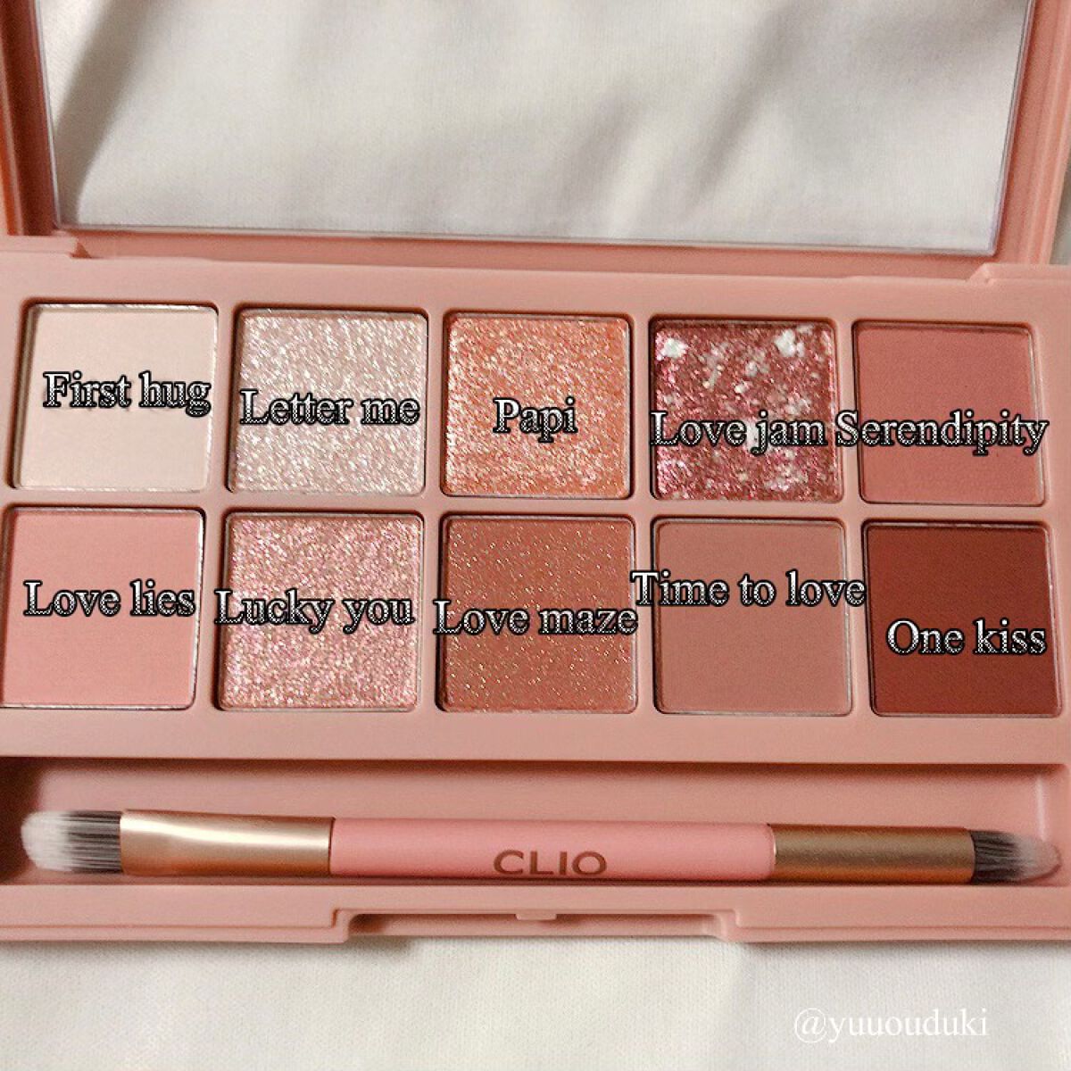 プロ アイ パレット/CLIO/アイシャドウパレットを使ったクチコミ（2枚目）