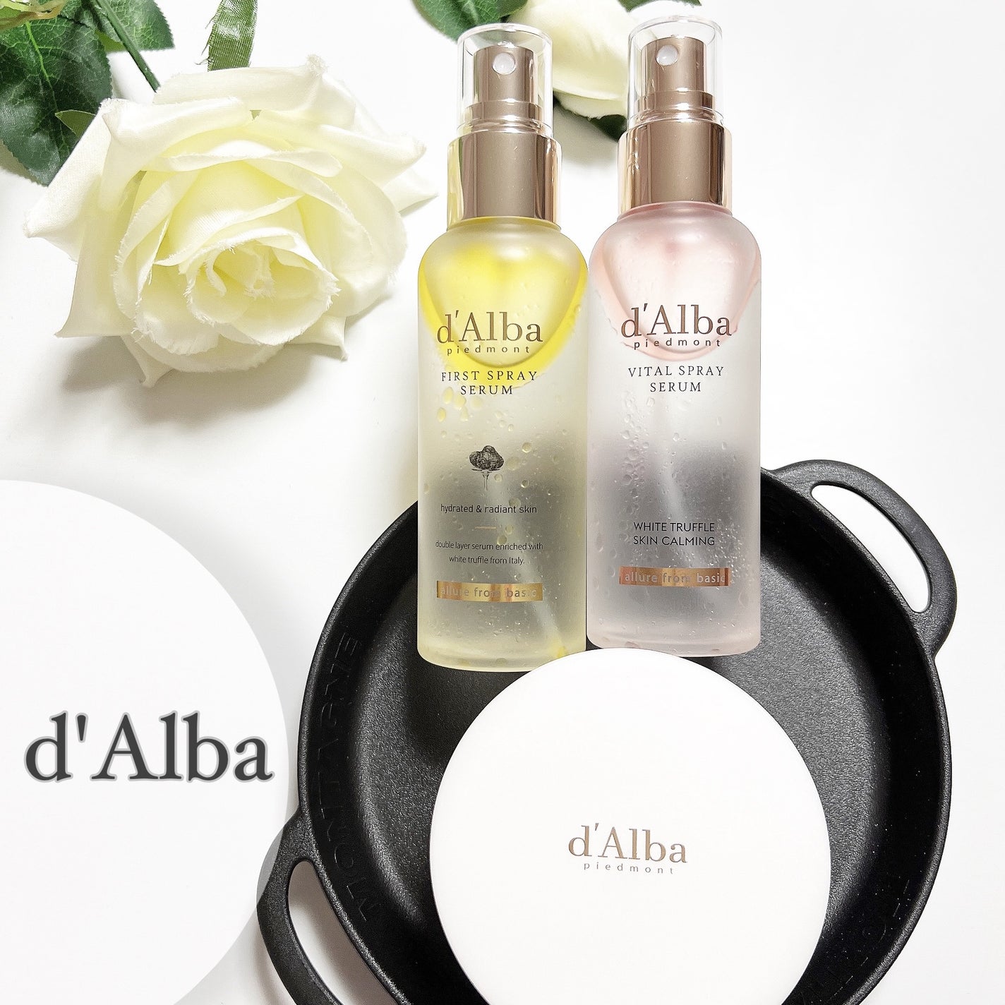 ダルバ ホワイトトリュフファーストスプレーセラム/ダルバ/ミスト状化粧水を使ったクチコミ(1枚目)