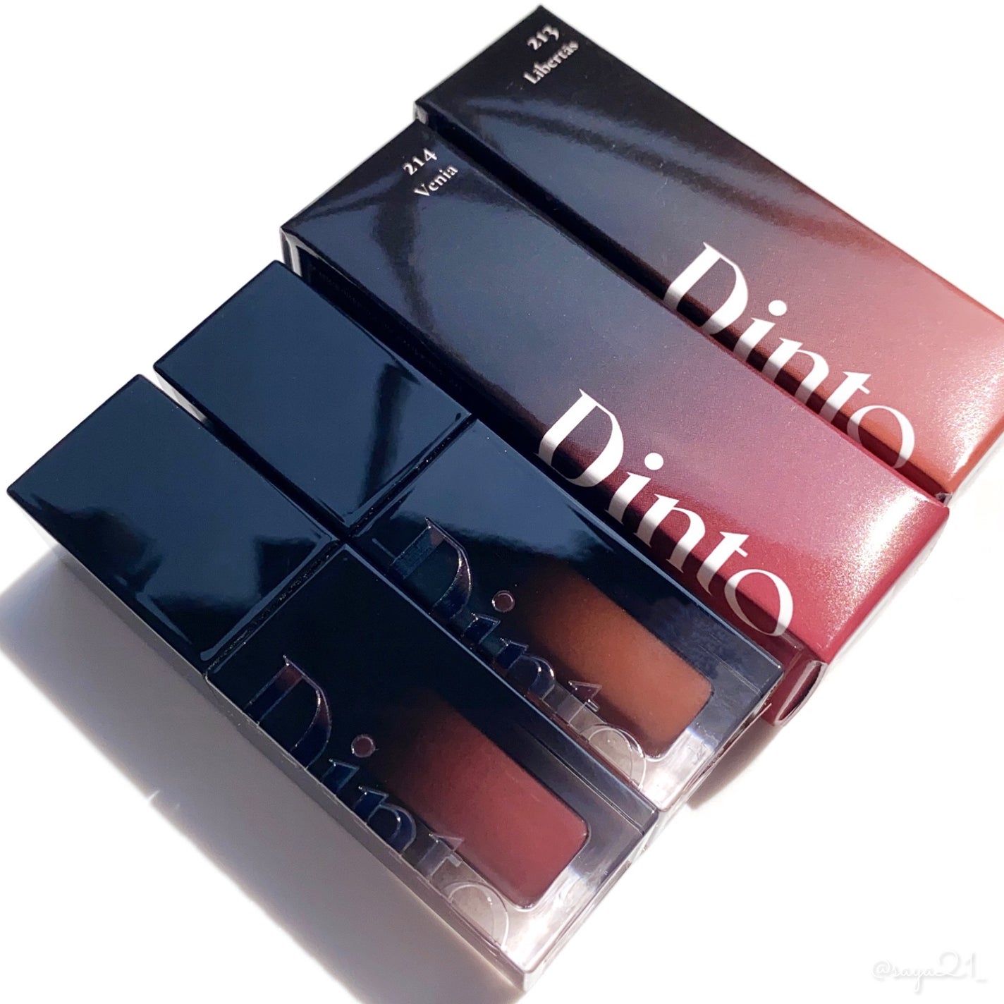 ブラーグロイリップティント/Dinto/リップティントを使ったクチコミ(1枚目)