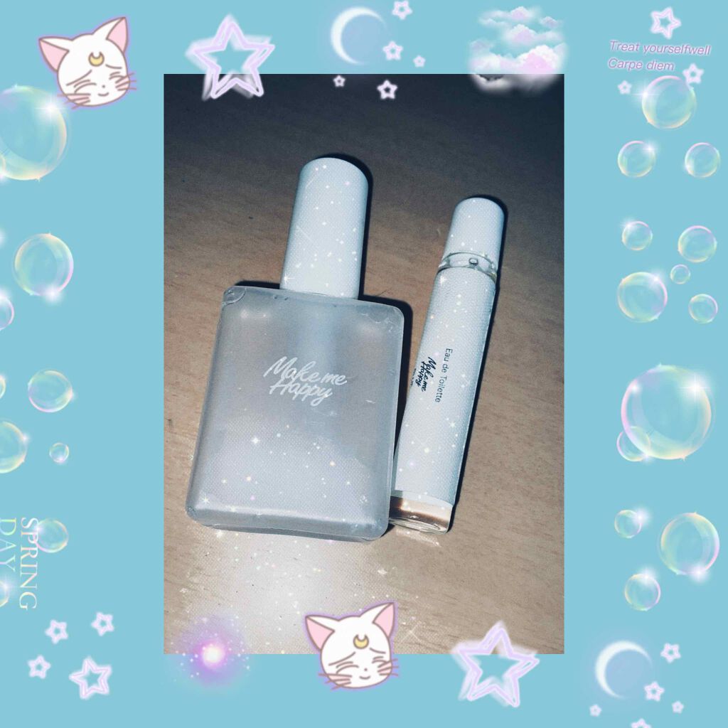 メイクミーハッピー フレグランスウォーター WHITE/キャンメイク/香水(レディース)を使ったクチコミ(1枚目)
