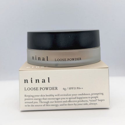 ninal ルースパウダー/ninal/ルースパウダーを使ったクチコミ(2枚目)