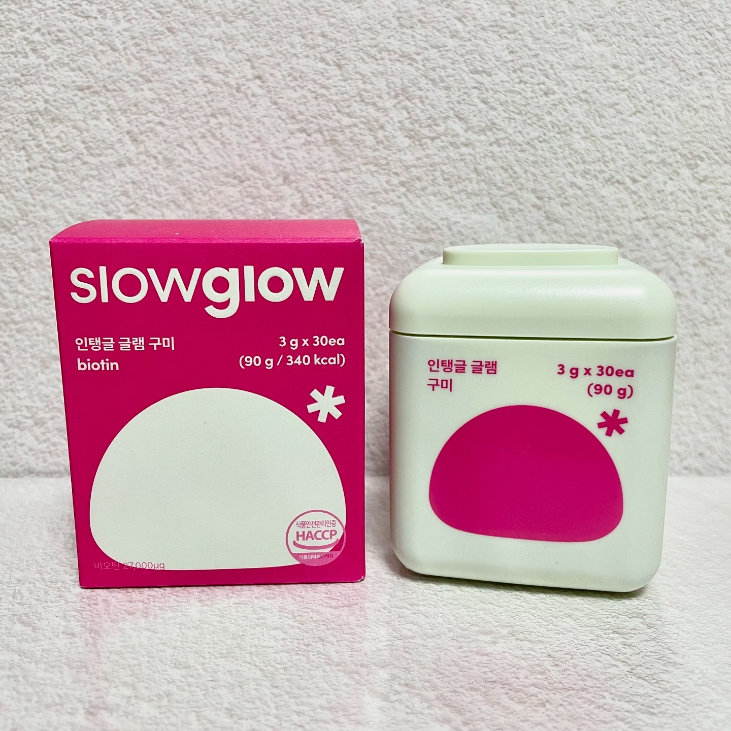 glow touch on gummy/slowglow/美容サプリメントを使ったクチコミ（1枚目）
