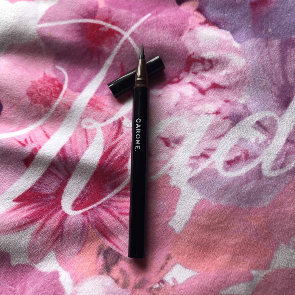 ウォータープルーフ リキッドアイライナー/CAROME./リキッドアイライナーを使ったクチコミ(2枚目)