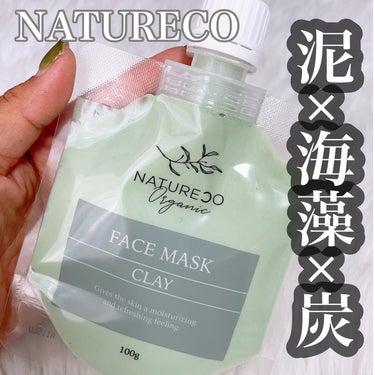 クレイマスク/natureco organic/洗い流すパック・マスクを使ったクチコミ（1枚目）