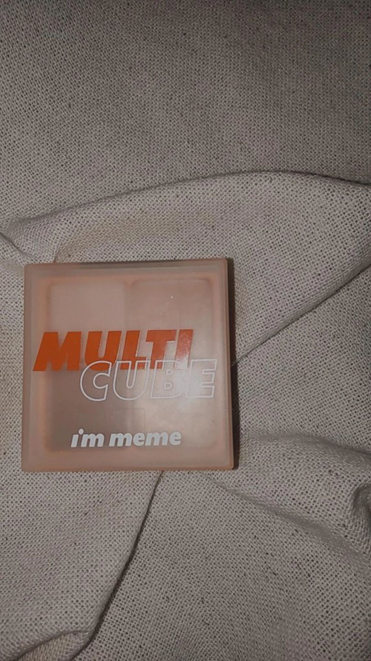 マルチキューブ/i’m meme/アイシャドウパレットを使ったクチコミ(1枚目)