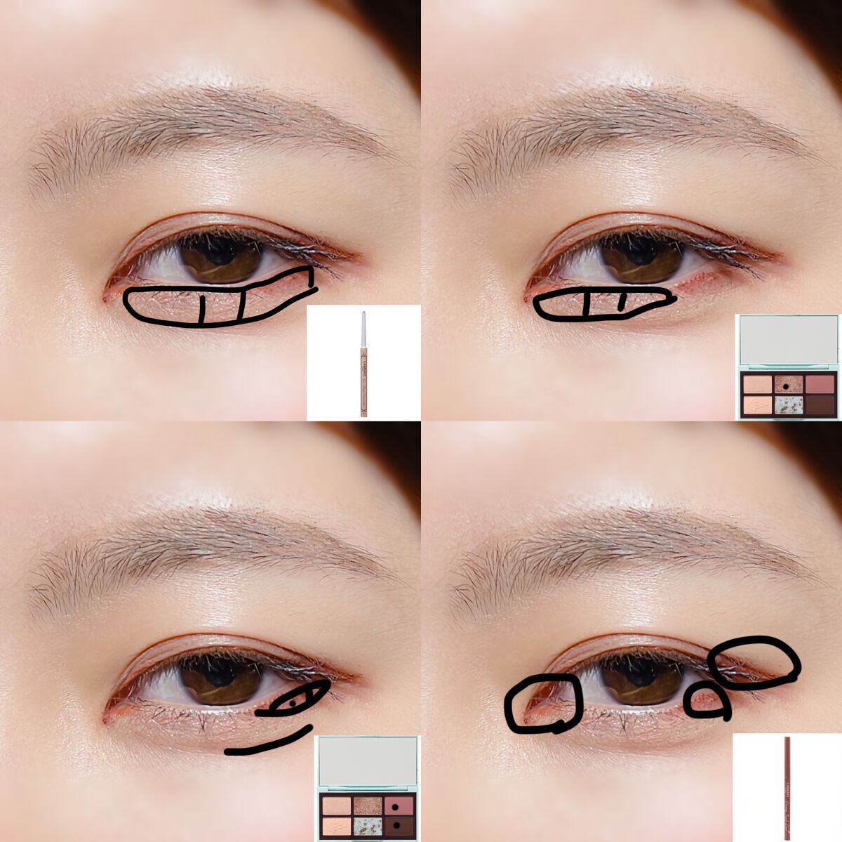 チョコミント スペシャルキット/ETUDE/メイクアップキットを使ったクチコミ（3枚目）